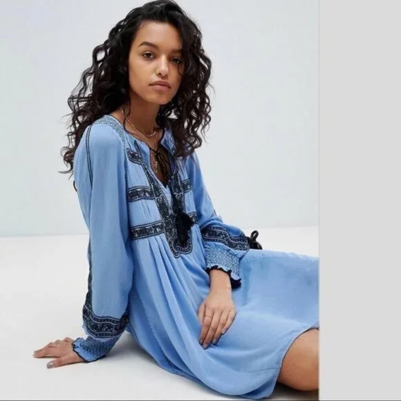 Free People | Dresses | Free People Wind Willow Embroidered Mini Dress Boho Size Small | Poshmark Free People | Dresses | Free People Wind Willow Embroidered Mini Dress Boho Size Small | Poshmark